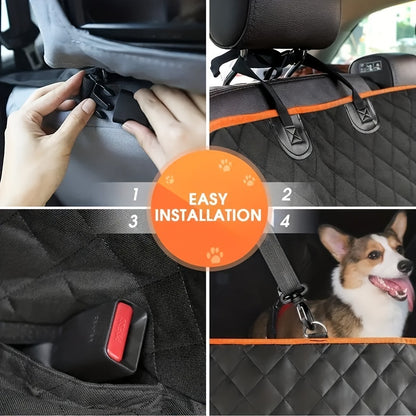 🐾 PetSeat Guard™ – 車内とペットをしっかり守る防水カバー！